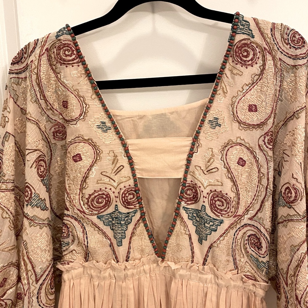 RARE FREE PEOPLE Midi Mesa Dress - Picture 6 of 7